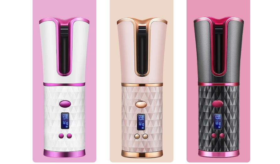 Fer à friser multifonctionnel automatique sans fil 