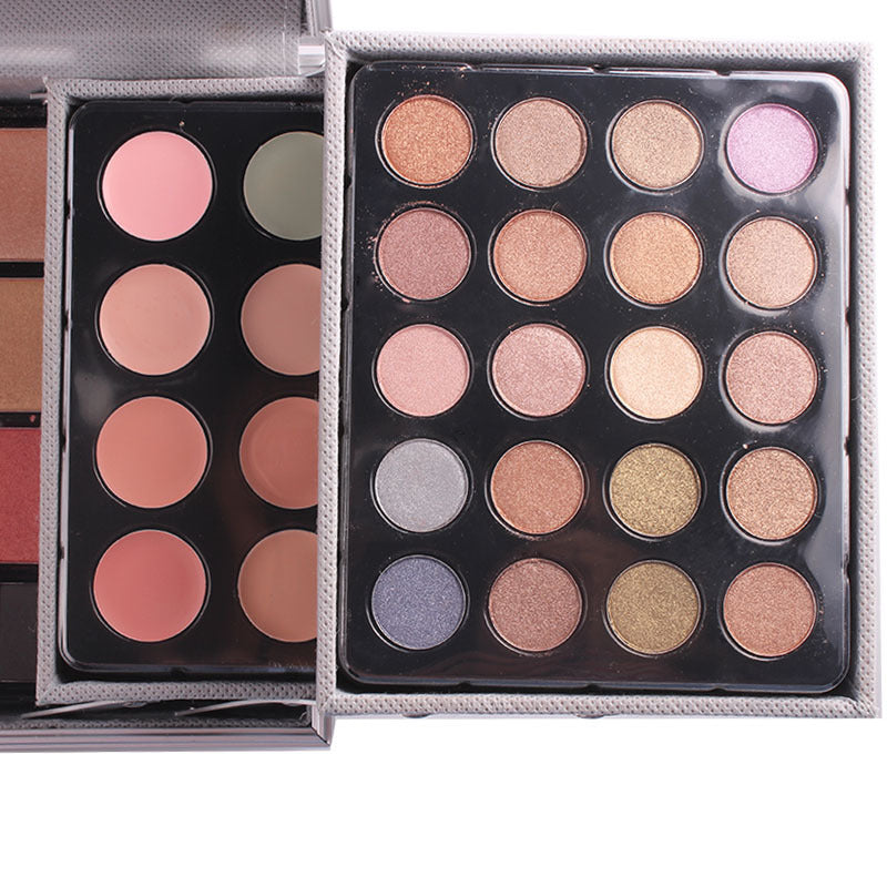 Kit de maquillage multifonctionnel spécial pour maquilleuse, palette d'ombres à paupières