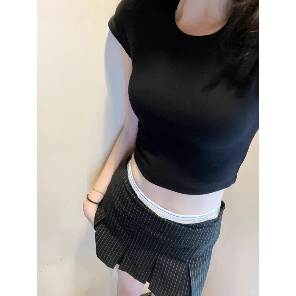 Sweet And Spicy Off-shoulder Cropped Top