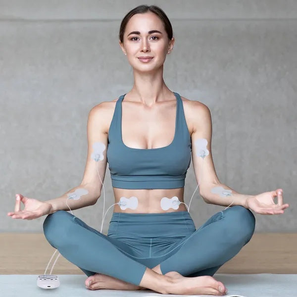 Electric Muscle Stimulator Dual Channels Pulse Massager