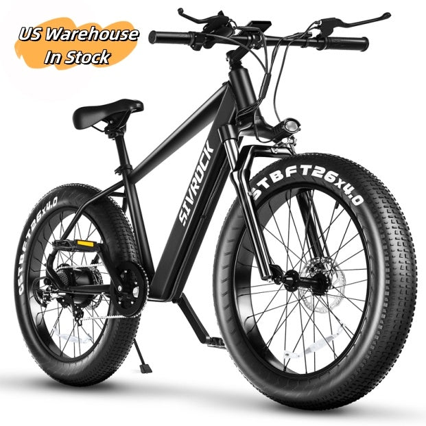 Vélo électrique professionnel pour adultes, VTT électrique à gros pneus 26 x 4 pouces, moteur 1000 W 48 V 15 Ah pour randonnées, excursions et trajets quotidiens, certifié UL et GCC