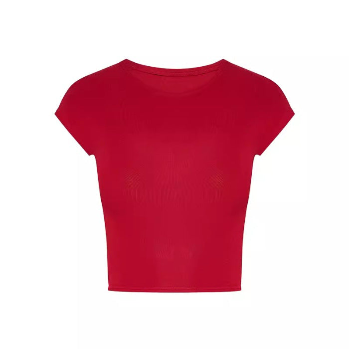 Sweet And Spicy Off-shoulder Cropped Top