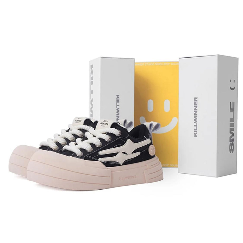 KILLWINNER--Smile Life Sneaker - Black - Unisex